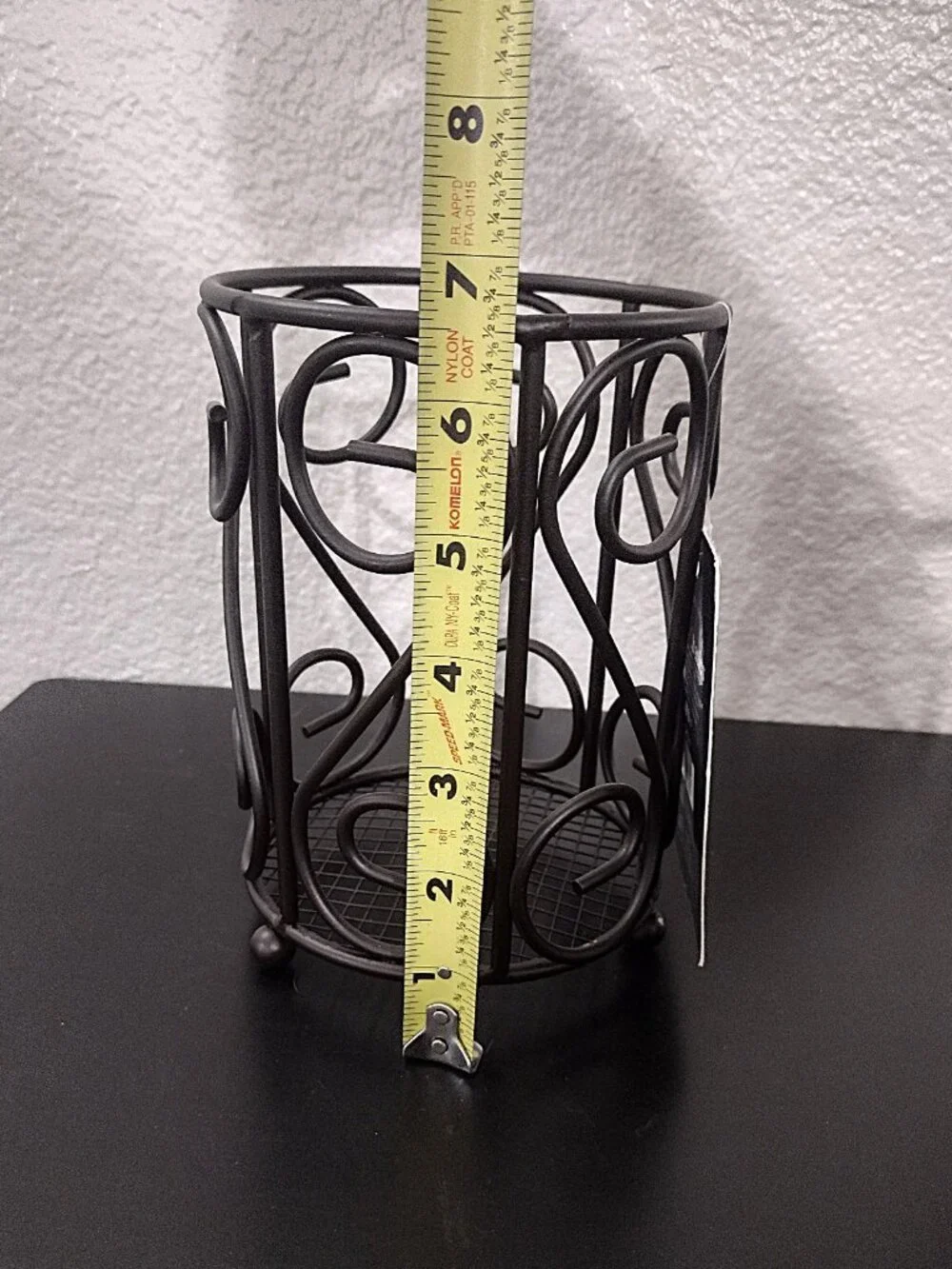Home Basics Kitchen Utensil Holder / Candle Holder Set Of 2